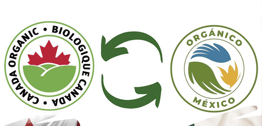 Firman México y Canadá equivalencia en materia de productos orgánicos